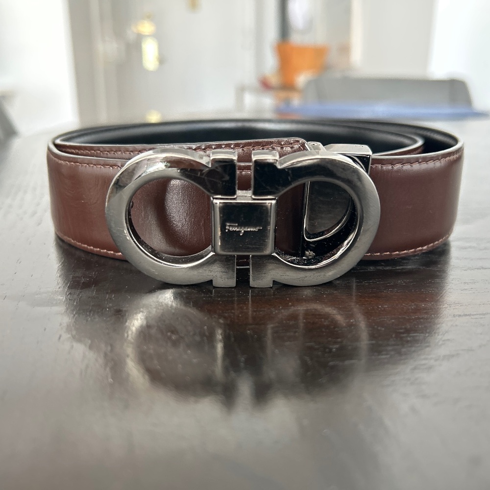 Reversible Ferragamo belt